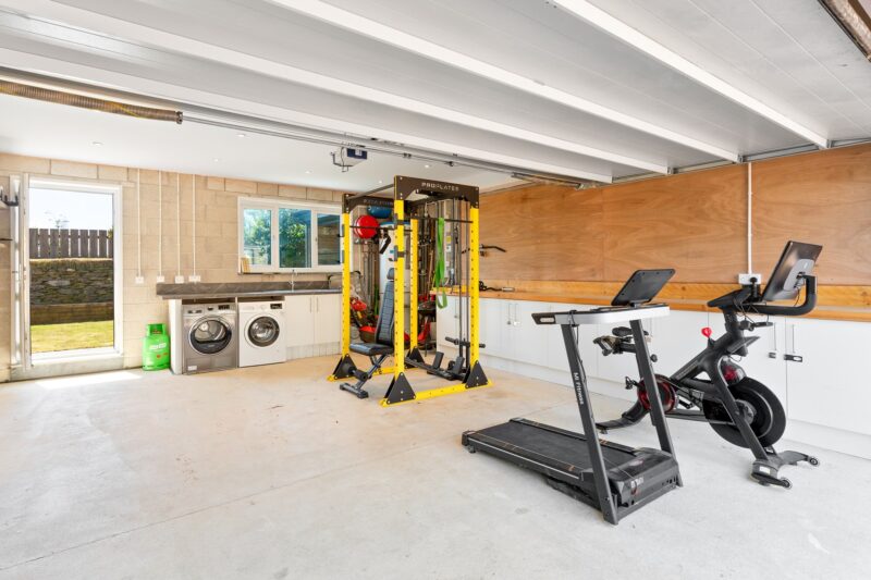 Airbnb photography in Camelford near Tintagel 33 Gym in a cornish airbnb