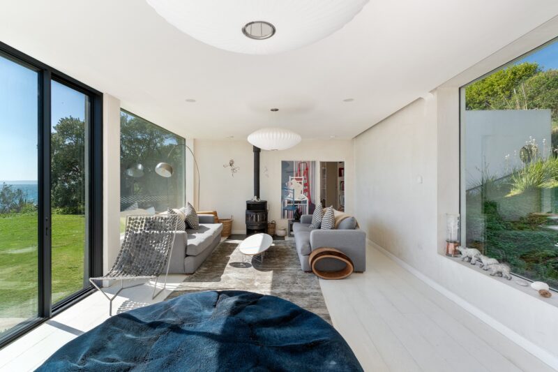 Transform Your Listing with Professional Airbnb Photography in Praa Sands 15 wood burner in an airbnb in cornwall