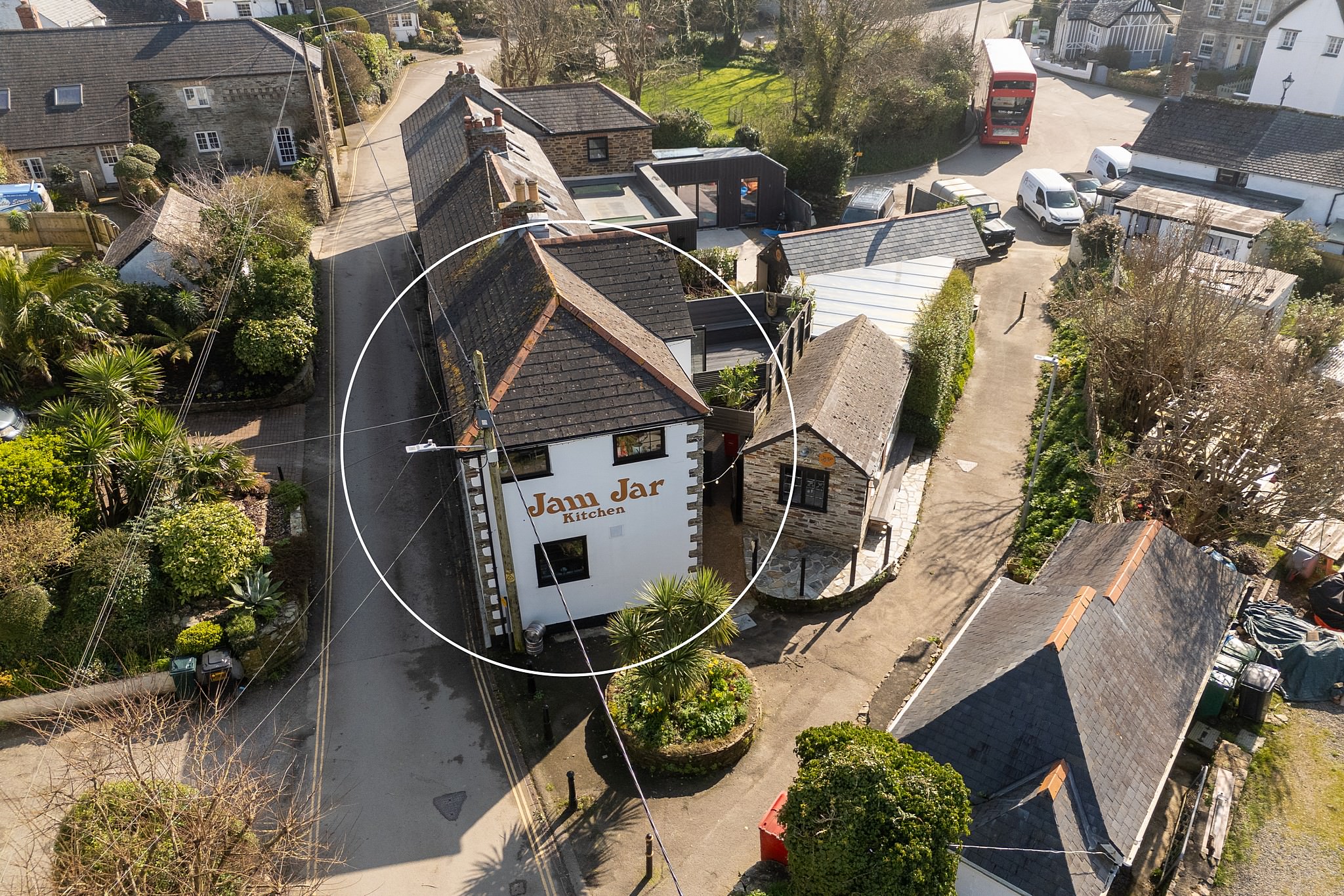 Drone photography for your airbnb in wadebridge